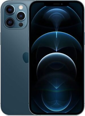 Apple iPhone 12 Pro Max, 128 Go, Bleu Pacifique (Reconditionné)