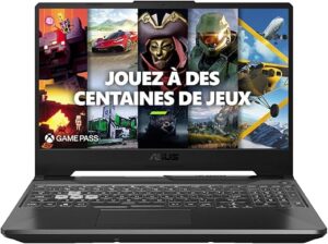 ASUS TUF Gaming A15-TUF506NF-HN007W 15.6-inch FHD 144Hz PC Portable (AMD Ryzen 5 7535HS Processeur 3.3GHz, 16GB DDR5 RAM, 512GB PCIe 4.0 NVMe SSD, NVIDIA GeForce RTX 2050 GPU...